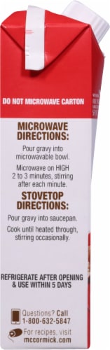 McCormick® Beef Gravy Perspective: left