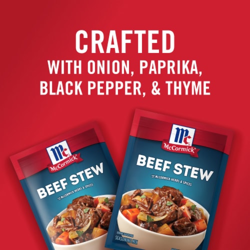 McCormick Classic Beef Stew Seasoning Mix Perspective: left