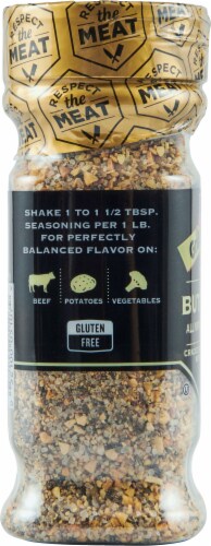 McCormick® Grill Mates® Cracked Pepper & Garlic with Sea Salt Seasoning Perspective: left