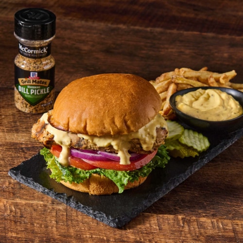 McCormick Grill Mates Dill Pickle Seasoning Perspective: left
