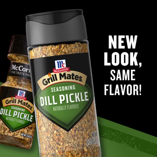 McCormick Grill Mates Dill Pickle Seasoning Perspective: left