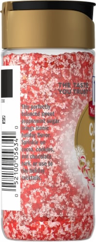 McCormick® Candy Cane Finishing Sugar Perspective: left