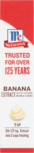 McCormick Banana Flavor Extract Perspective: left
