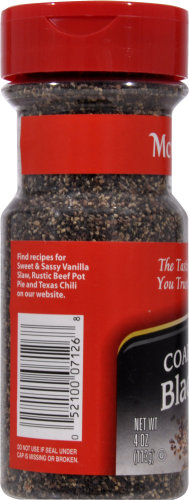 McCormick Coarse Ground Black Pepper Perspective: left