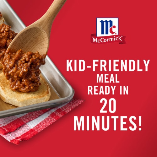 McCormick Sloppy Joes Seasoning Mix Perspective: left