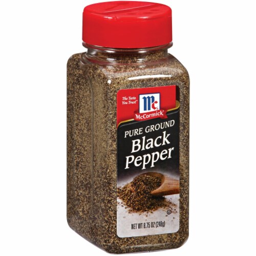 McCormick Pure Ground Black Pepper Perspective: left