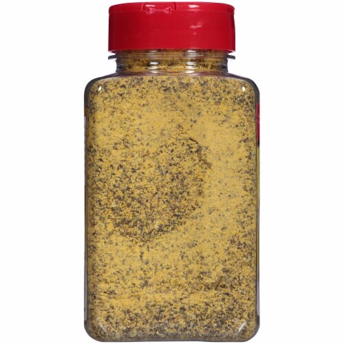 McCormick Lemon & Pepper Seasoning Salt Shaker Perspective: left