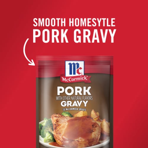 McCormick Pork Gravy Seasoning Mix Perspective: left
