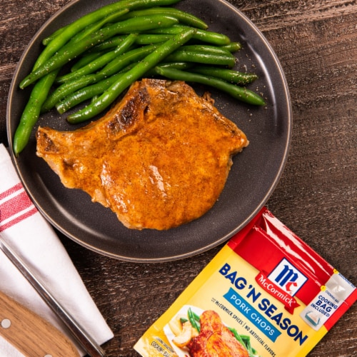 3x McCormick Bag 'n Season Pork Chops (1.06 oz)