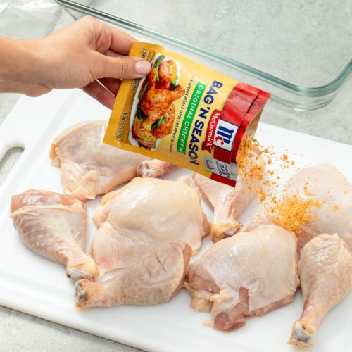 McCormick Bag 'n Season Original Chicken Cooking Bag & Seasoning Mix Perspective: left