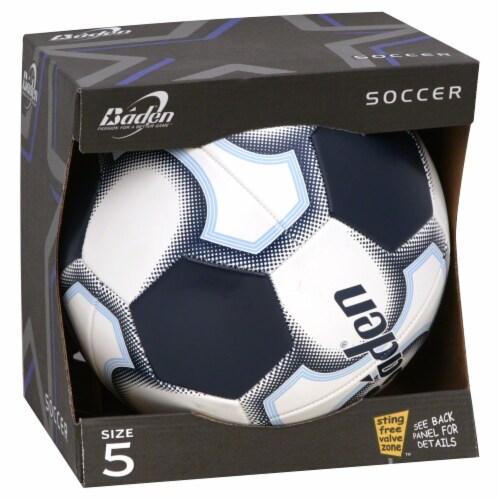 Baden Soccer Ball - White Perspective: left