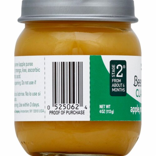 Beech-Nut® Apple Mango & Kiwi Stage 2 Baby Food Perspective: left