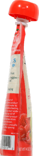 Beech-Nut Fruities On-the-Go Pear Banana & Strawberry Puree Perspective: left