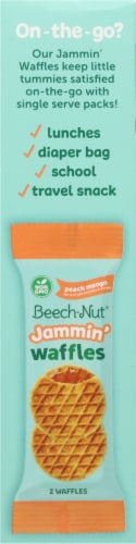 Beech-Nut® Jammin' Waffles with Peach Mango Fruit Filling Perspective: left