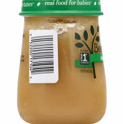 Beech-Nut® Naturals Stage 1 Pears Baby Food Perspective: left