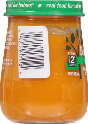 Beech-Nut® Naturals Stage 2 Apple Pumpkin & Cinnamon Baby Food Perspective: left