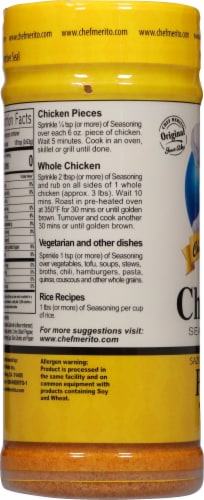 Chef Merito® Pollo Chicken Seasoning Perspective: left