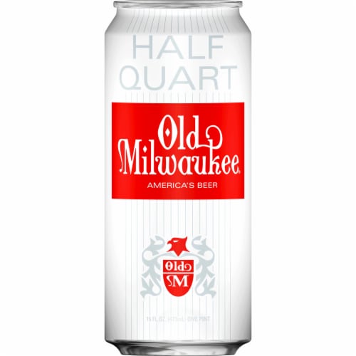 Old Milwaukee Beer Perspective: left