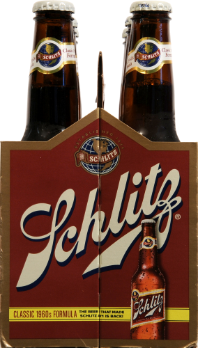 Schlitz Beer Perspective: left