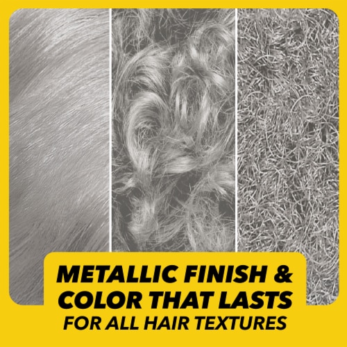 got2b® Metallics Metallic Silver Permanent Hair Color Perspective: left