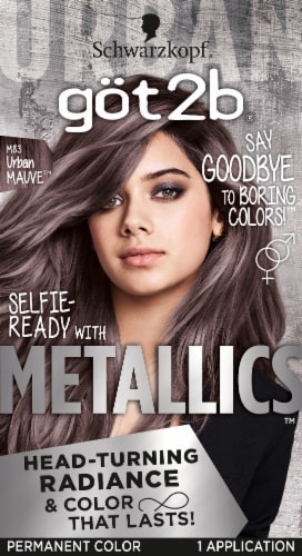 got2b® Metallics M83 Urban Mauve Hair Coloring Kit Perspective: left