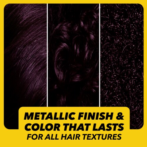 Schwarzkopf® got2b® Metallics™ Permanent Hair Color - M49 Smoky Violet Perspective: left