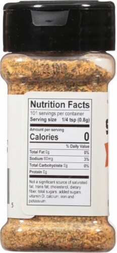 Sauer's® Pork Rub Seasoning Perspective: left