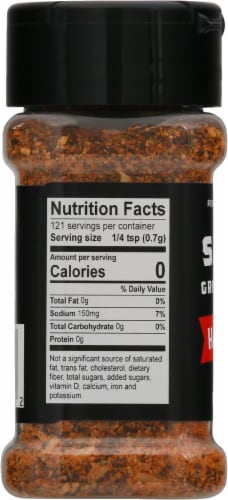 Sauer's® Hamburger Grill Seasoning Perspective: left