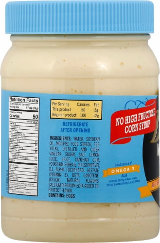 Duke’s Light Mayonnaise Perspective: left
