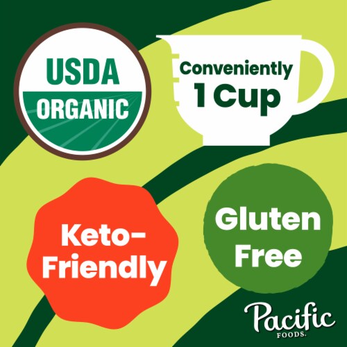 Pacific Organic Free Range Chicken Broth Perspective: left