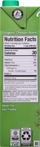Pacific Foods® Organic Chicken Stock Perspective: left
