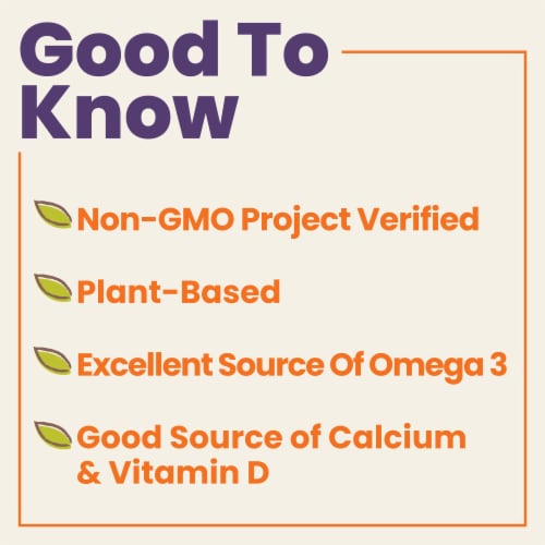 Pacific Foods™ Plant-Based Vanilla Hemp Beverage Perspective: left