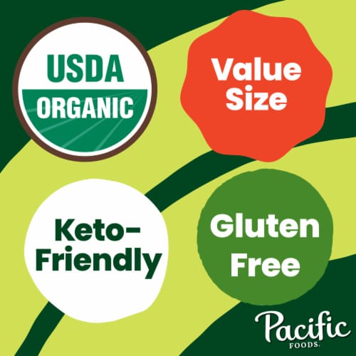 Pacific Foods® Organic Free Range Chicken Broth Perspective: left