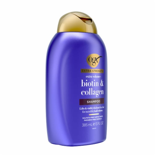Extra Strength Biotin & Collagen Shampoo Perspective: left
