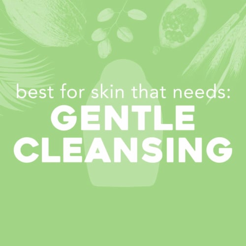 OGX® Rosewater & Pink Sea Salt Scrub & Wash Perspective: left