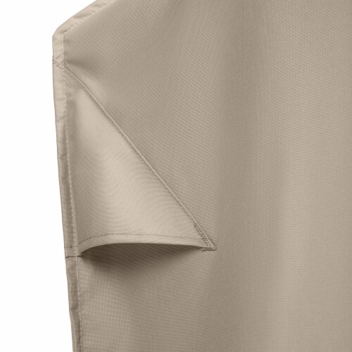 Classic Accessories 56-298-055801-EC Easy Fold BBQ Grill Cover, Goat Tan - Extra Large Perspective: left