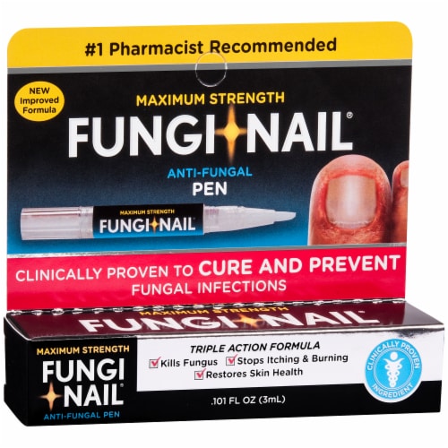 Fungi-Nail® Maximum Strength Anti-Fungal Pen Perspective: left