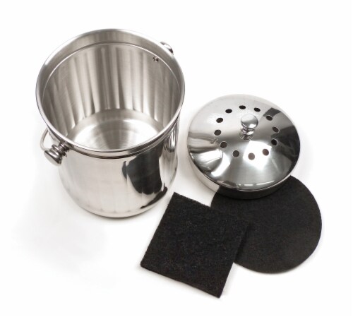 RSVP Compost Pail - Original - 1 Gallon Perspective: left