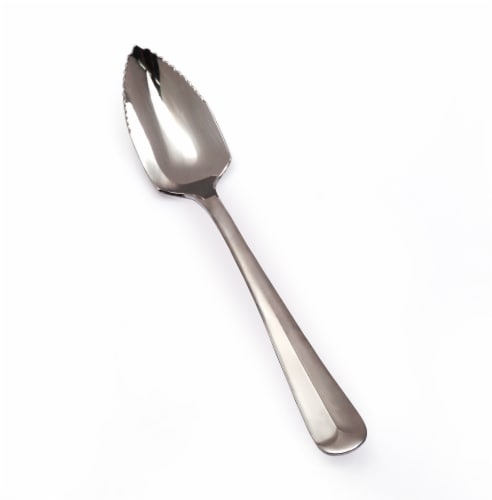 RSVP Endurance® Stainless Steel Grapefruit Spoon Perspective: left
