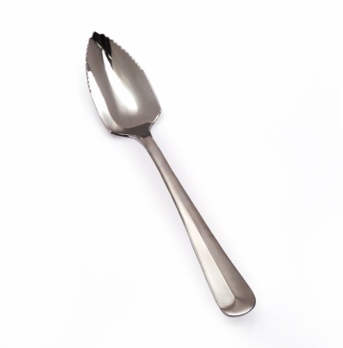 RSVP Endurance® Stainless Steel Grapefruit Spoon Perspective: left