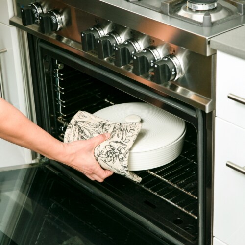 RSVP Microwave Oven Safe Stoneware Tortilla Warmer for up to 24 Tortillas, White, 1 Piece Kroger