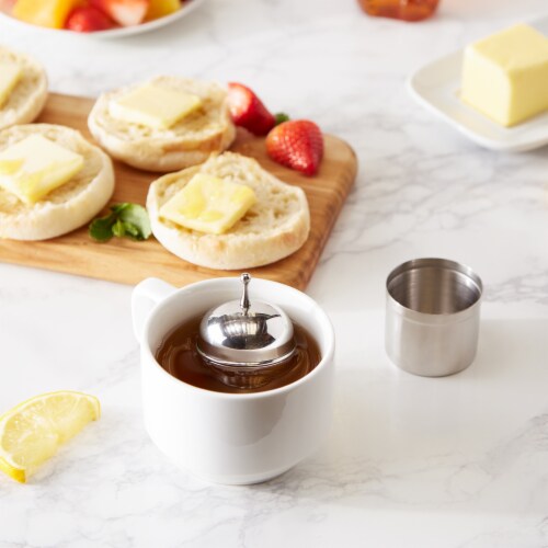RSVP International Endurance® Floating Tea infuser Perspective: left