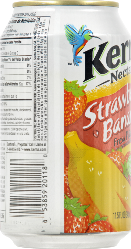 Kern's Strawberry Banana Nectar Perspective: left