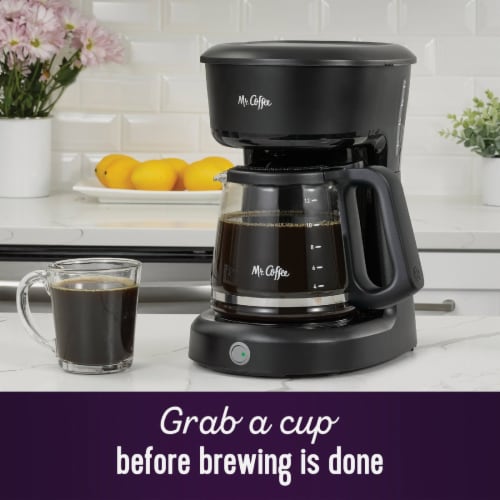 Mr. Coffee Programmable 12 Cup Coffee Maker Black 1 ct QFC