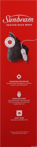 Sunbeam® Heated Back Wrap Perspective: left