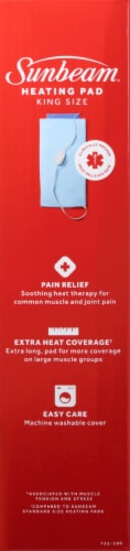 Sunbeam® King Sized Heating Pad Perspective: left