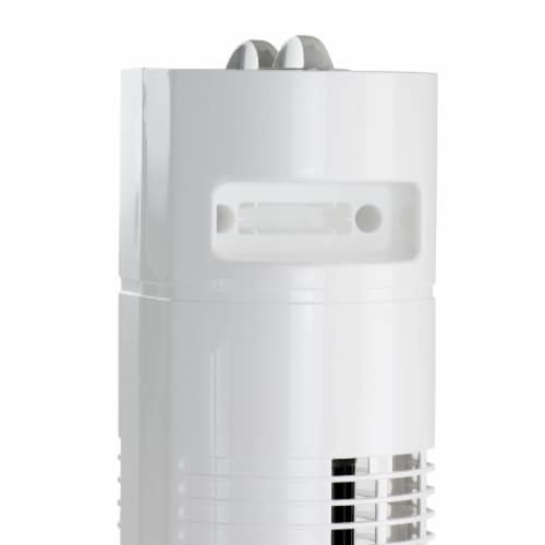 Holmes® Tower Fan - White Perspective: left
