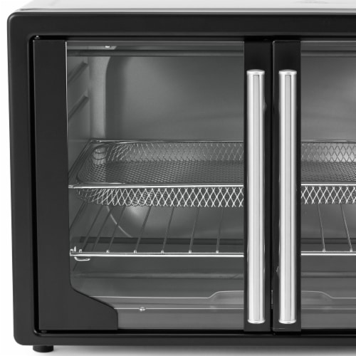Oster French Door Turbo Convection Toaster Oven with Extra Large Interior Black 1 Piece Fred Meyer
