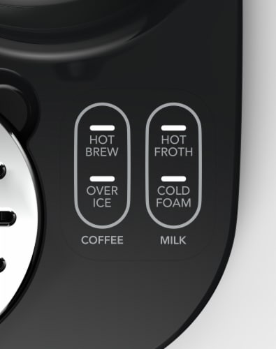 Mr. Coffee® Single-Serve Latte™ Iced and Hot Coffee Maker Perspective: left