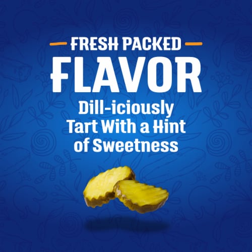 Vlasic® Bread & Butter Pickle Chips Perspective: left